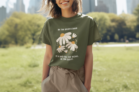 "Be the Daisy" Wildflower Tee